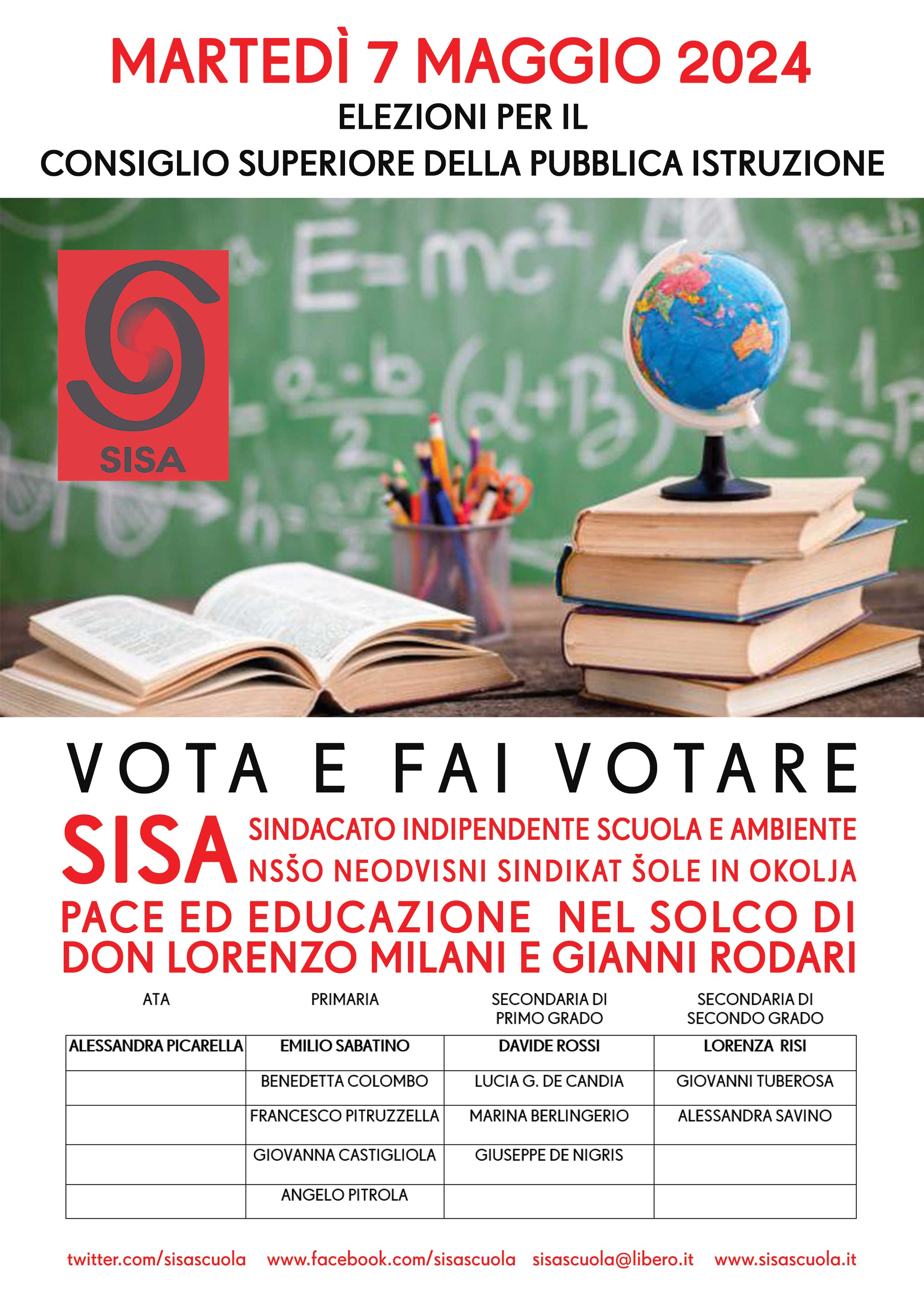 SISA Elezione CSPI Pagina 1